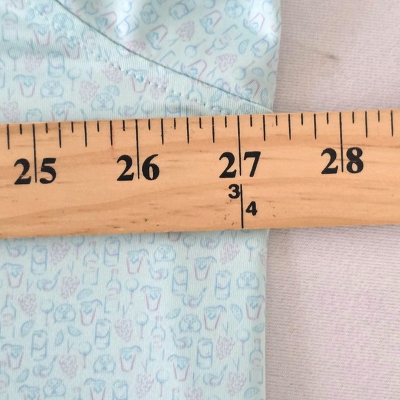 Peter Millar Summer Comfort Polo Blue Cocktail Drink Print Performance Sz 2XL - Picture 5 of 7